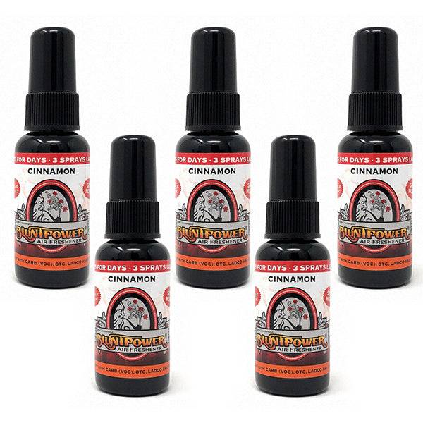 Cinnamon Spray Air Freshener Bundle (5 Pack) - BluntPower Air Freshener