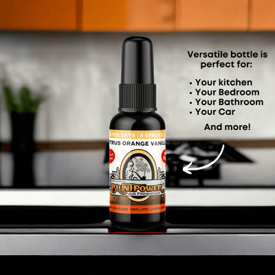 Citrus Orange Vanilla Air Freshener Spray - BluntPower Air Freshener