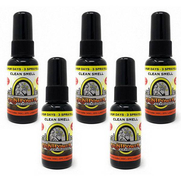 Clean Smell Spray Air Freshener Bundle (5 Pack) - BluntPower Air Freshener