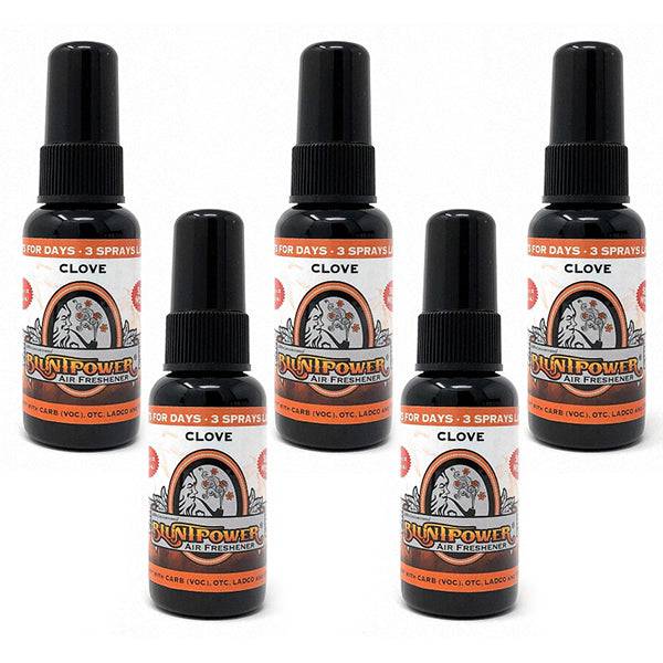 Clove Spray Air Freshener Bundle (5 Pack) - BluntPower Air Freshener