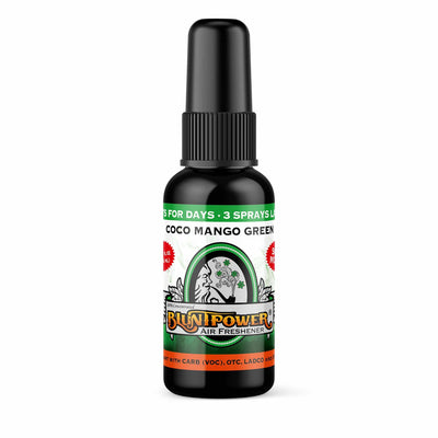 Coco Mango Green Air Freshener Spray - BluntPower Air Freshener