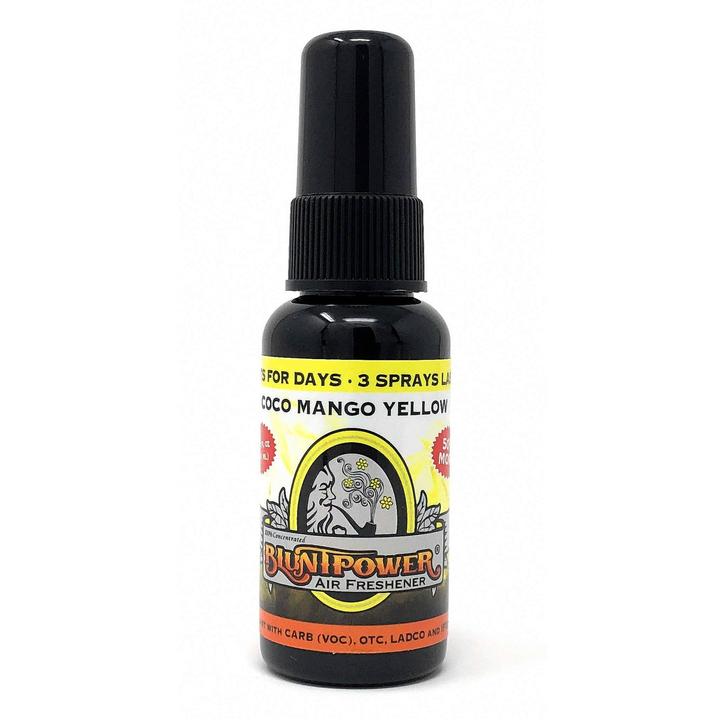 Coco Mango Yellow Spray Air Freshener Bundle (3 Pack) - BluntPower Air Freshener