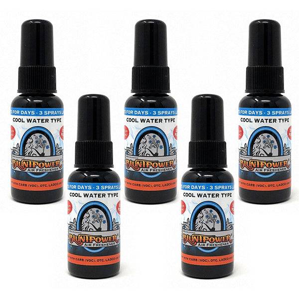 Cool Water Spray Air Freshener Bundle (5 Pack) - BluntPower Air Freshener