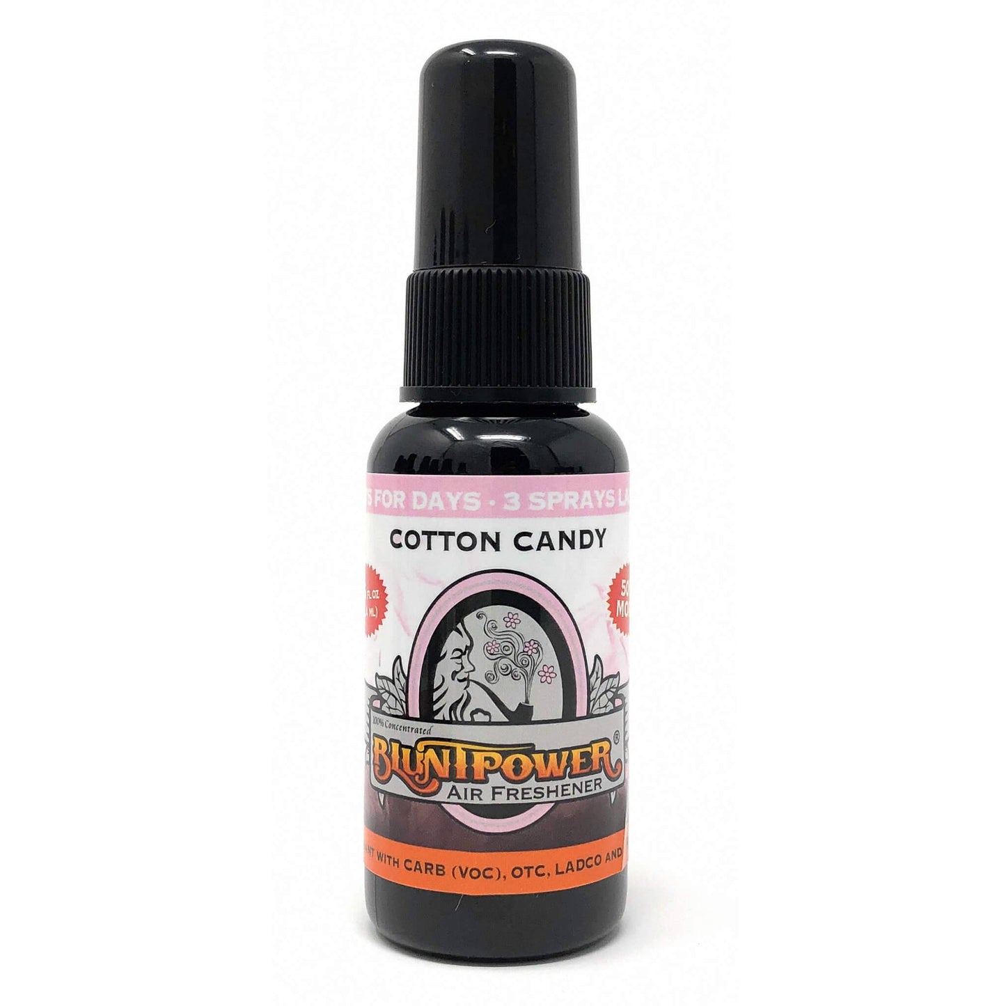 Cotton Candy Long-Lasting Spray Air Freshener Bundle (3 Pack) - BluntPower Air Freshener