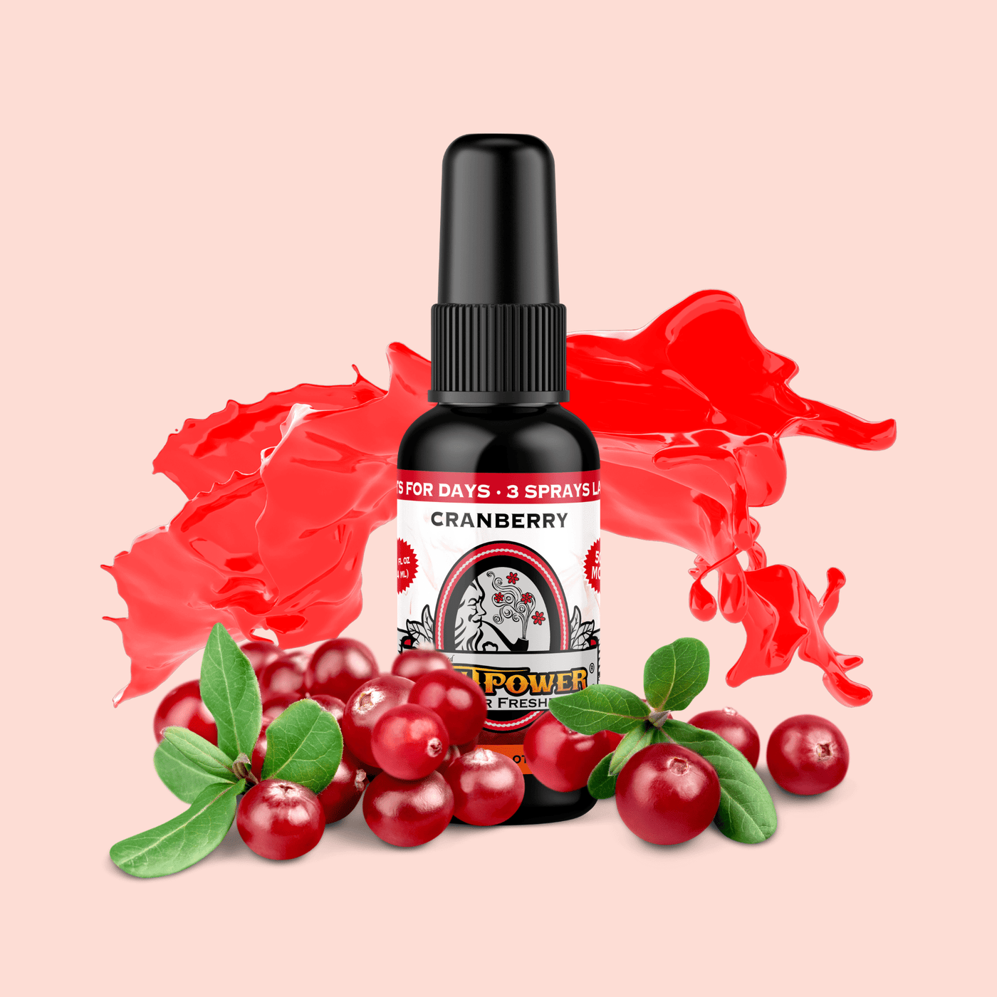 Cranberry Air Freshener Spray - BluntPower Air Freshener