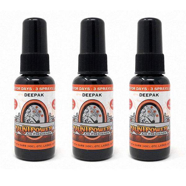 Deepak Spray Air Freshener Bundle (3 Pack) - BluntPower Air Freshener