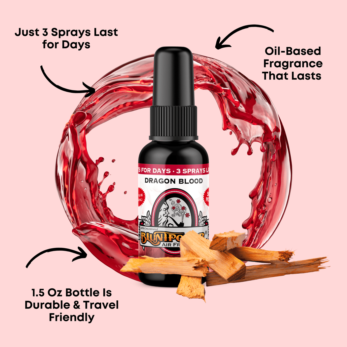 Dragon Blood Air Freshener Spray - BluntPower Air Freshener