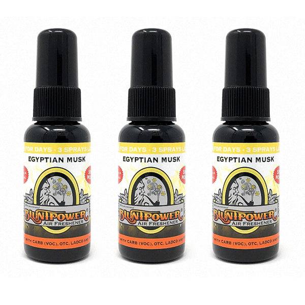 Egyptian Musk Spray Air Freshener Bundle (3 Pack) - BluntPower Air Freshener