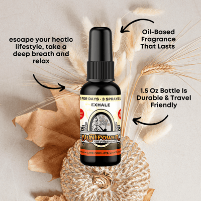 Exhale Air Freshener Spray - BluntPower Air Freshener