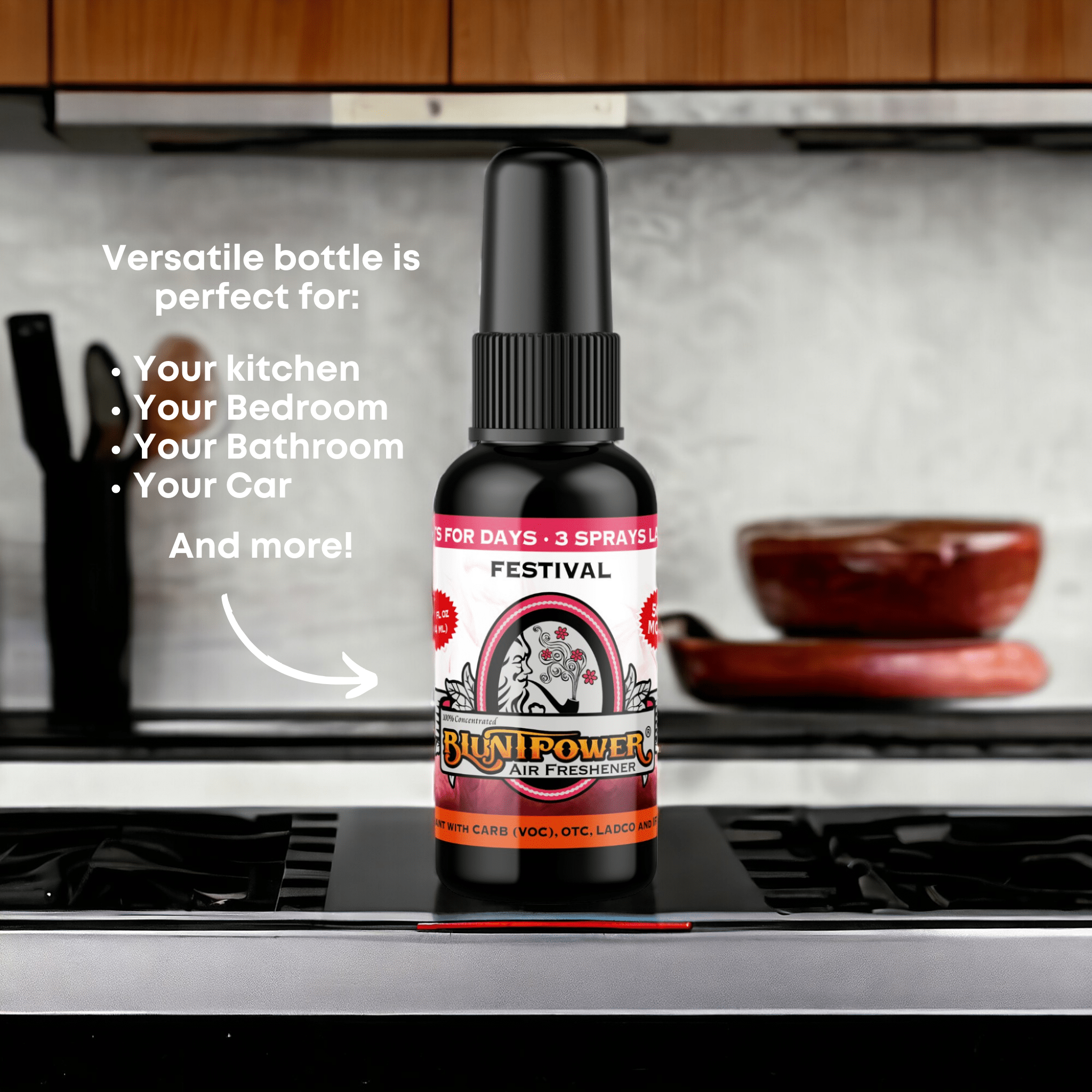 Festival Air Freshener Spray - BluntPower Air Freshener
