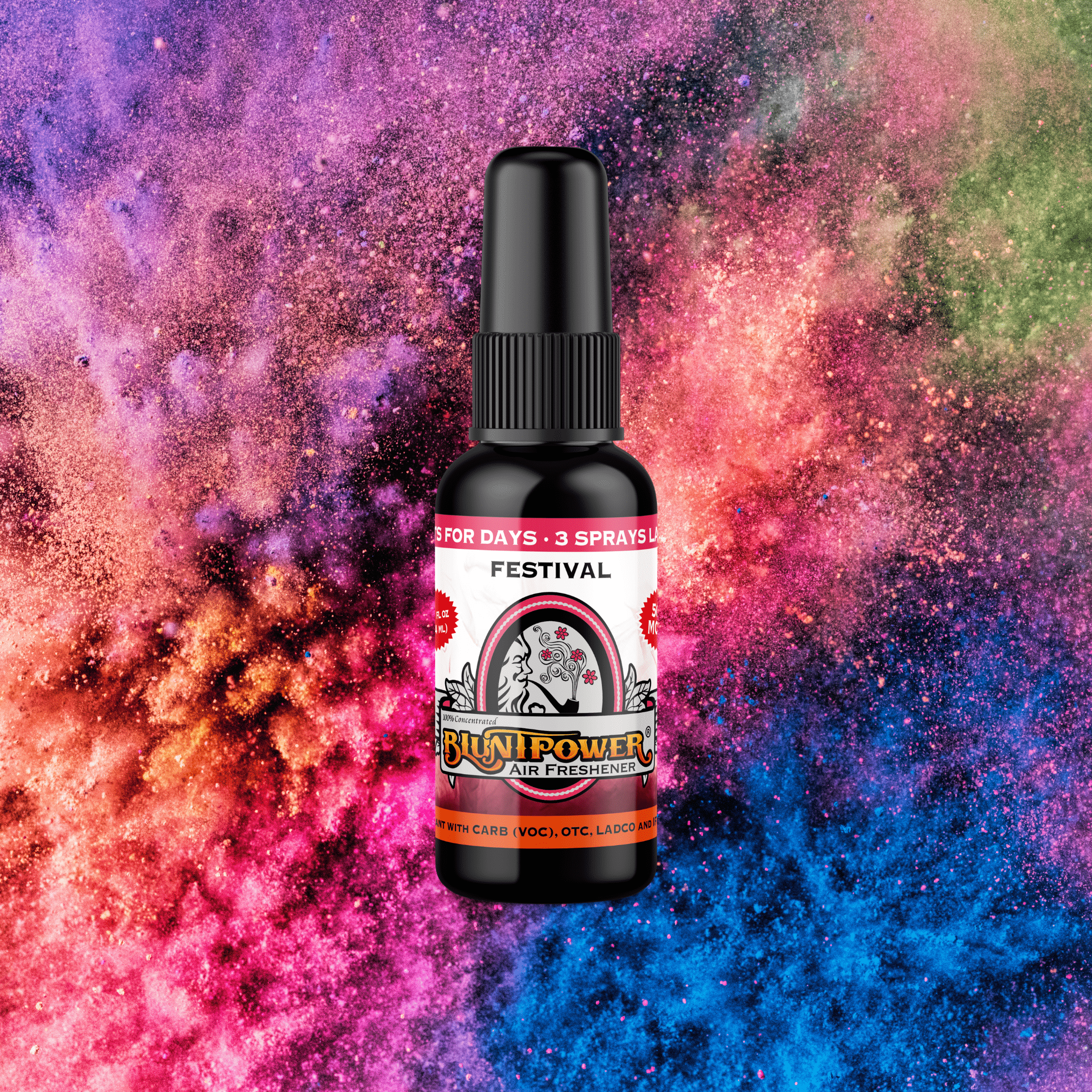 Festival Air Freshener Spray - BluntPower Air Freshener