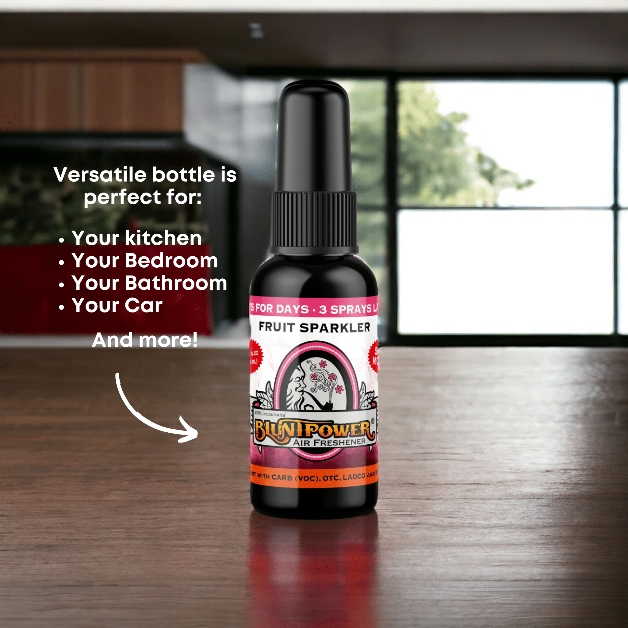 Fruit Sparkler Air Freshener Spray - BluntPower Air Freshener