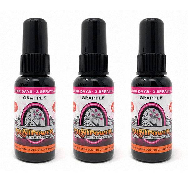 Grapple Spray Air Freshener Bundle (3 Pack) - BluntPower Air Freshener
