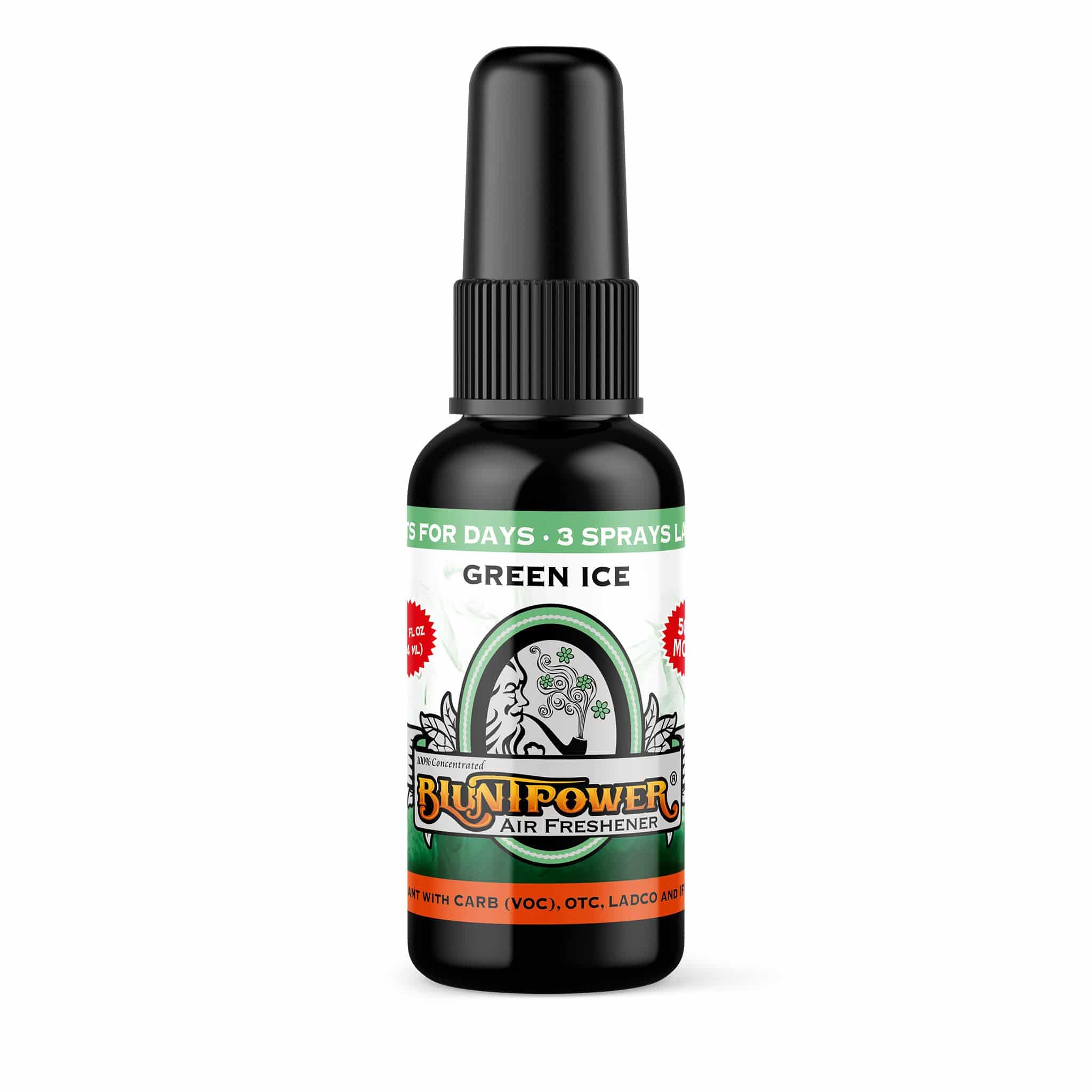 Green Ice Air Freshener Spray - BluntPower Air Freshener