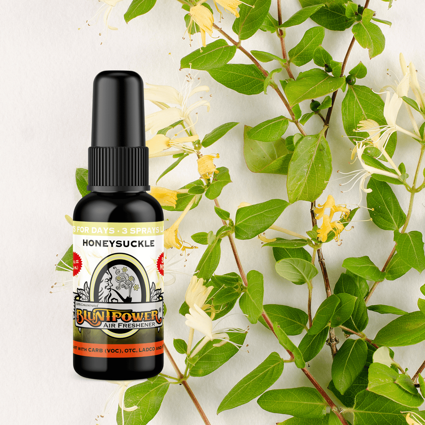 Honeysuckle Air Freshener Spray - BluntPower Air Freshener