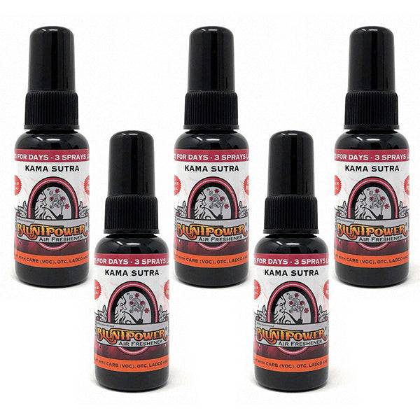 Kama Sutra Spray Air Freshener Bundle (5 Pack) - BluntPower Air Freshener