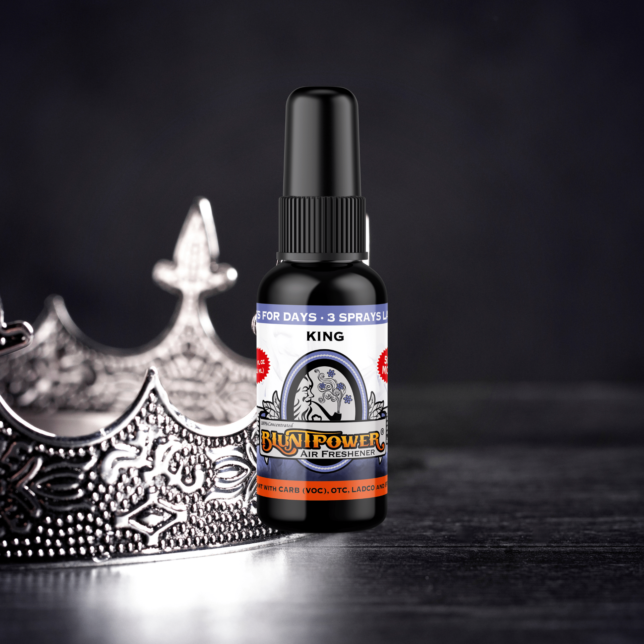 King Air Freshener Spray - BluntPower Air Freshener