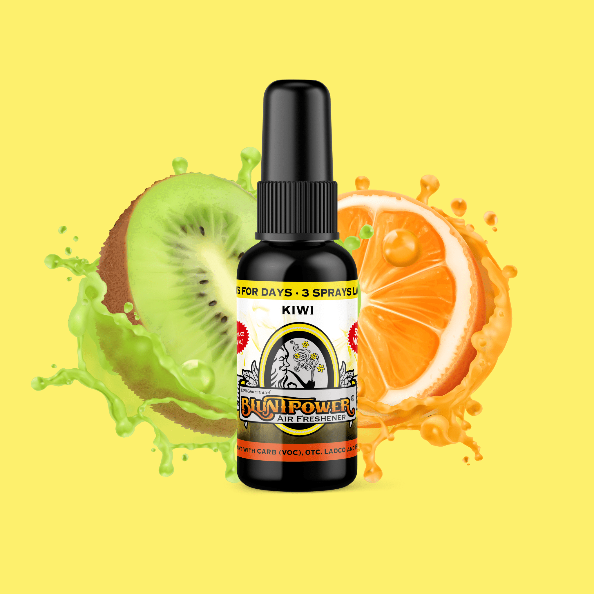 Kiwi Air Freshener Spray - BluntPower Air Freshener