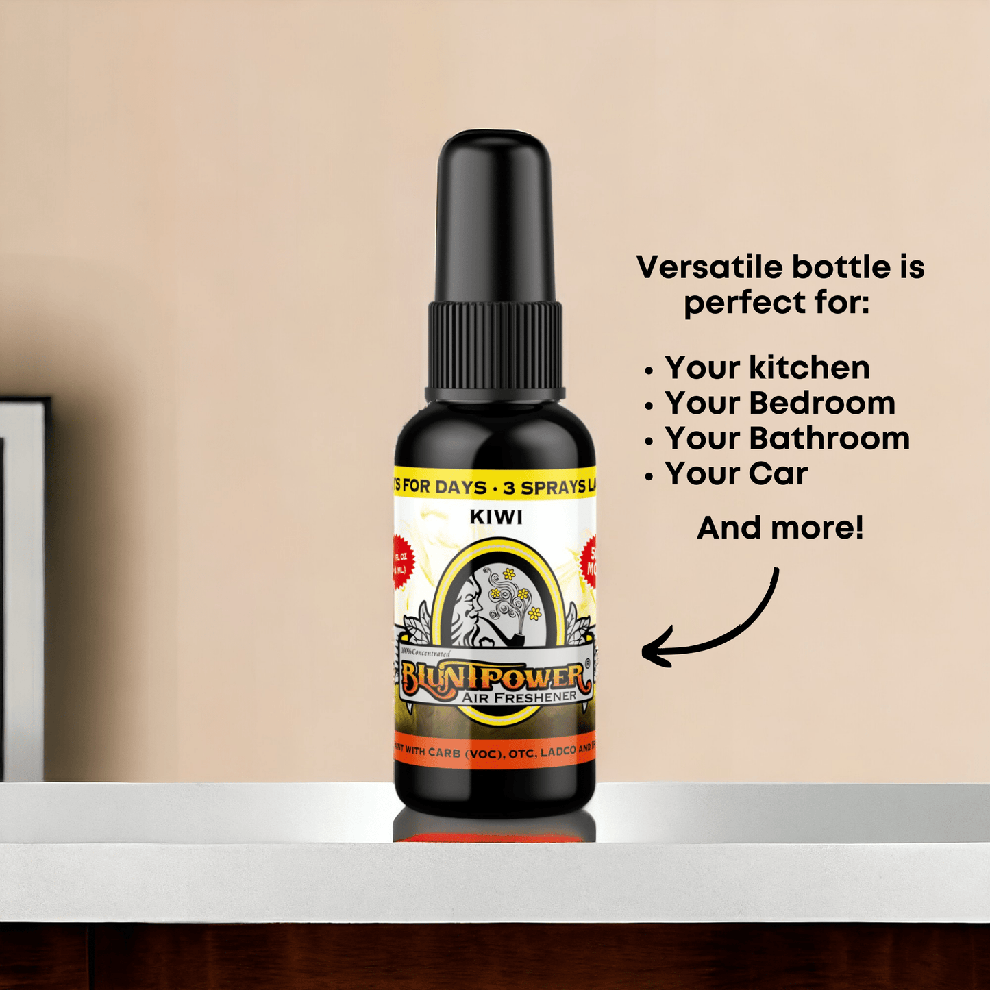 Kiwi Air Freshener Spray - BluntPower Air Freshener