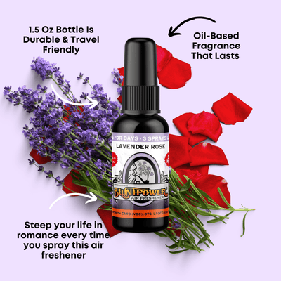 Lavender Rose Air Freshener Spray - BluntPower Air Freshener