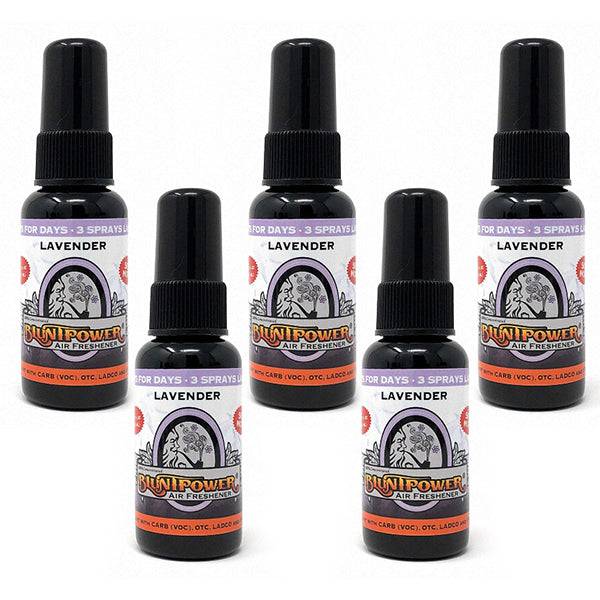 Lavender Spray Air Freshener Bundle (5 Pack) - BluntPower Air Freshener