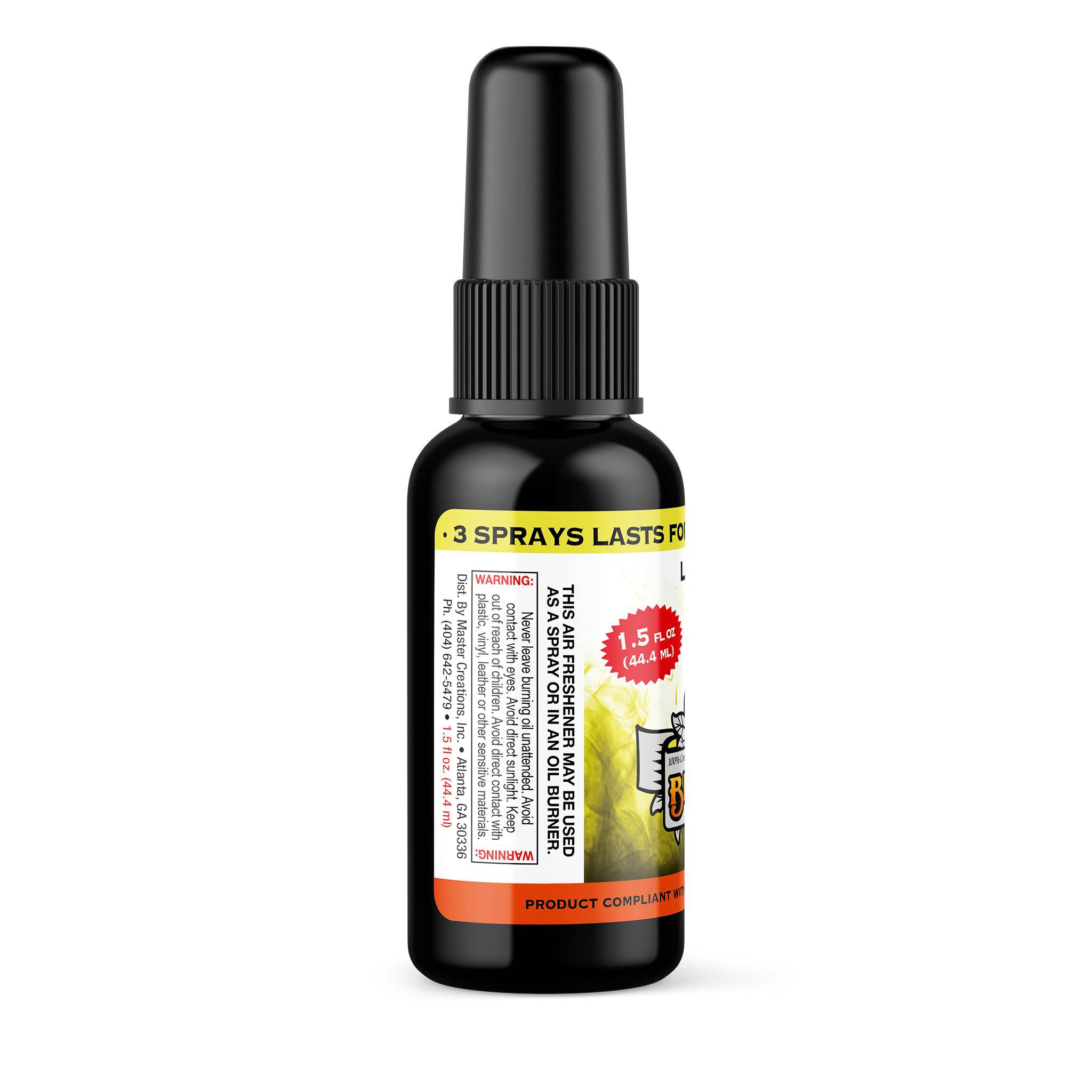 Lemon Vanilla Air Freshener Spray - BluntPower Air Freshener