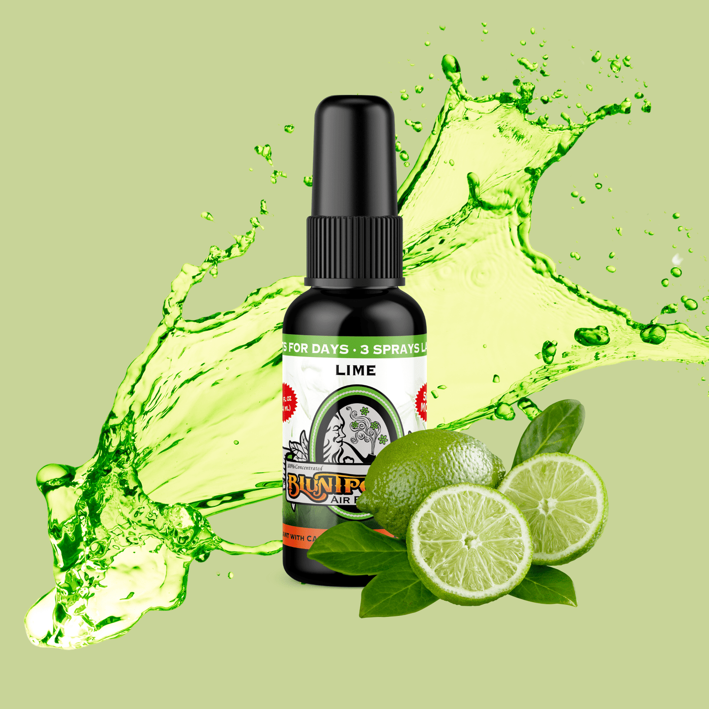 Lime Air Freshener Spray - BluntPower Air Freshener