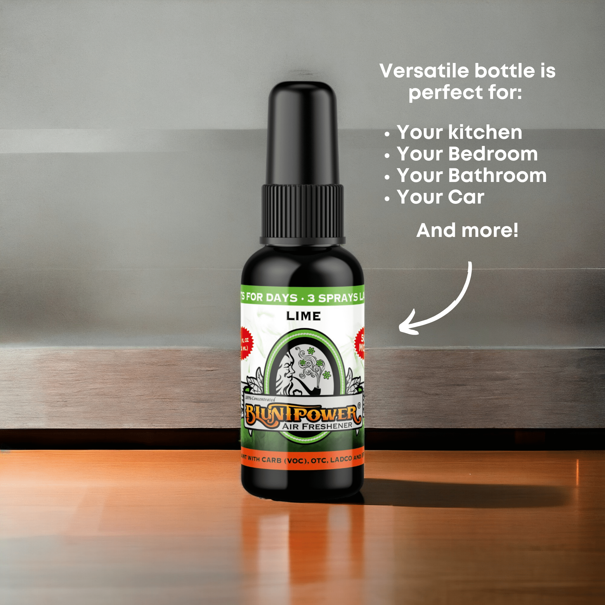 Lime Air Freshener Spray - BluntPower Air Freshener
