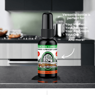 Mango Apricot Green Air Freshener Spray - BluntPower Air Freshener