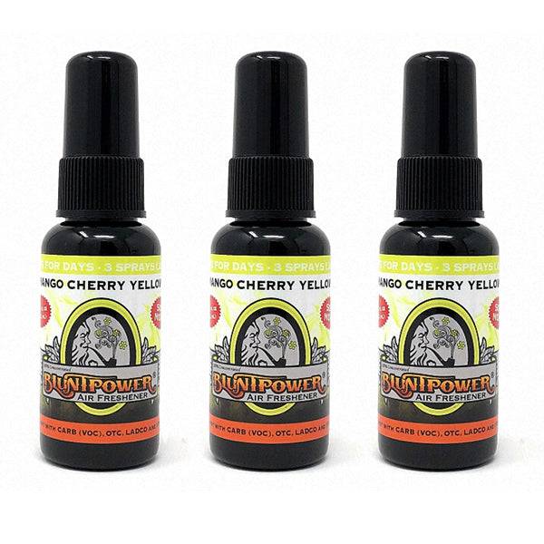 Mango Cherry Yellow Air Freshener Bundle (3 Pack) - BluntPower Air Freshener