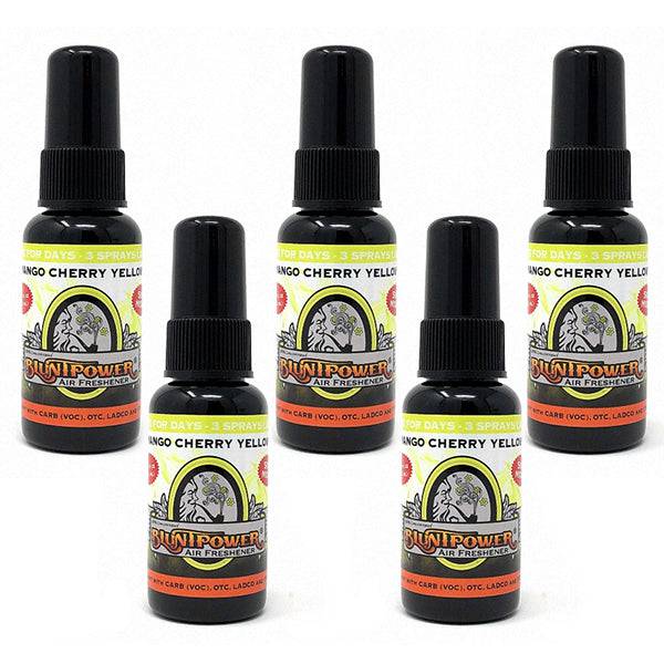Mango Cherry Yellow Air Freshener Bundle (5 Pack) - BluntPower Air Freshener