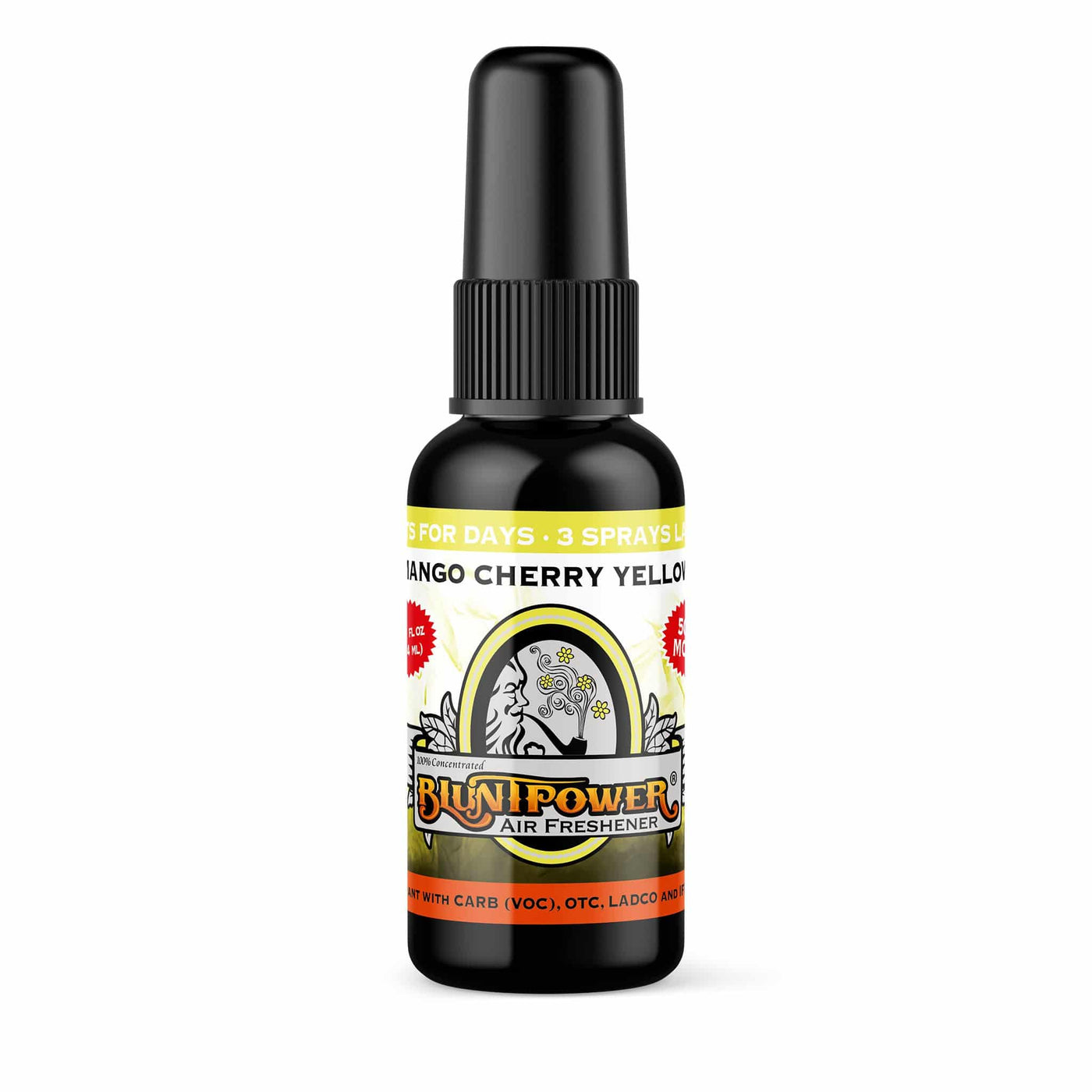 Mango Cherry Yellow Air Freshener Spray - BluntPower Air Freshener