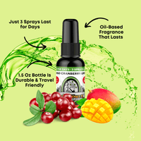 Mango Cranberry Green Air Freshener Spray - BluntPower Air Freshener