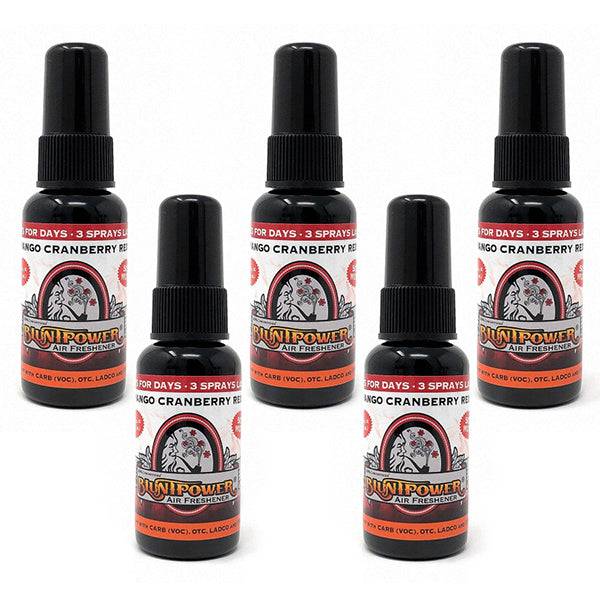 Mango Cranberry Red Air Freshener Bundle (5 Pack) - BluntPower Air Freshener