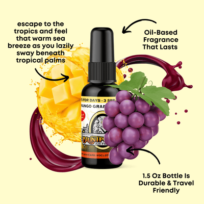 Mango Grape Yellow Air Freshener Spray - BluntPower Air Freshener