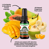 Mango Green Air Freshener Spray - BluntPower Air Freshener