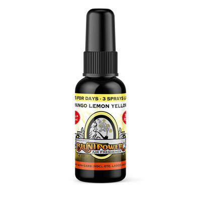 Mango Lemon Yellow Air Freshener Spray - BluntPower Air Freshener