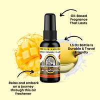 Mango Melon Yellow Air Freshener Spray - BluntPower Air Freshener