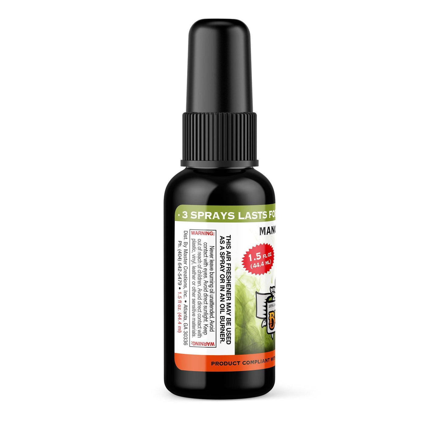 Mango Orange Green Air Freshener Spray - BluntPower Air Freshener
