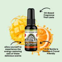 Mango Orange Green Air Freshener Spray - BluntPower Air Freshener