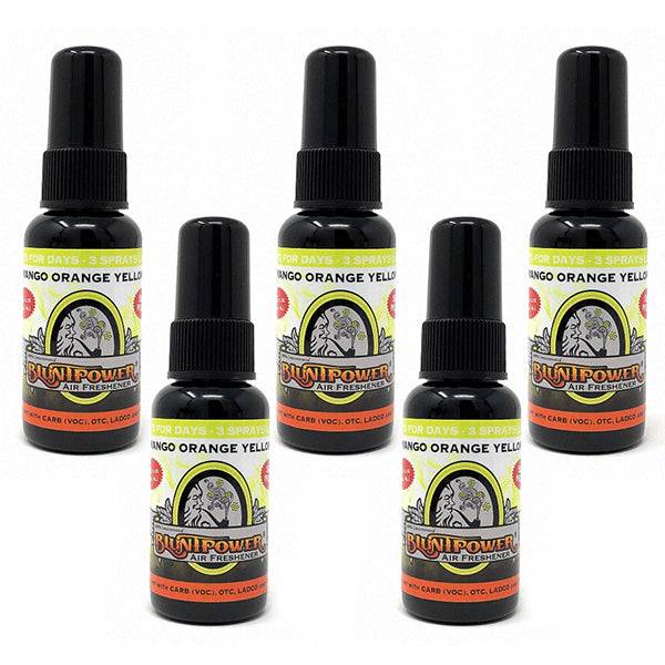 Mango Orange Yellow Air Freshener Bundle (5 Pack) - BluntPower Air Freshener