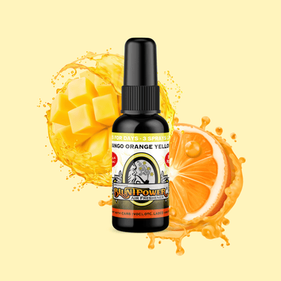 Mango Orange Yellow Air Freshener Spray - BluntPower Air Freshener