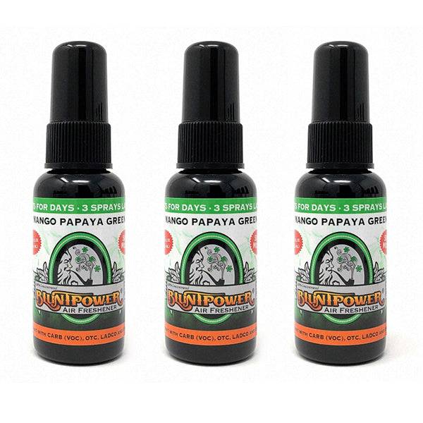 Mango Papaya Green Air Freshener Bundle (3 Pack) - BluntPower Air Freshener