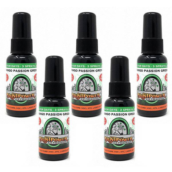Mango Passion Green Air Freshener Bundle (5 Pack) - BluntPower Air Freshener