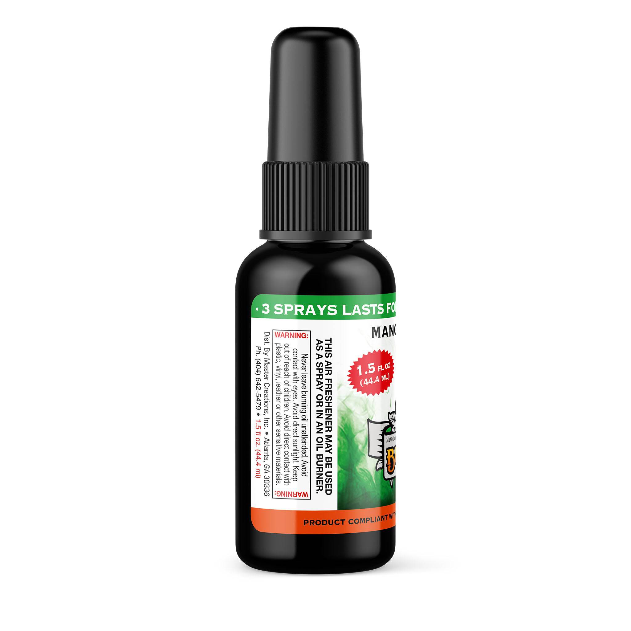 Mango Passion Green Air Freshener Spray - BluntPower Air Freshener