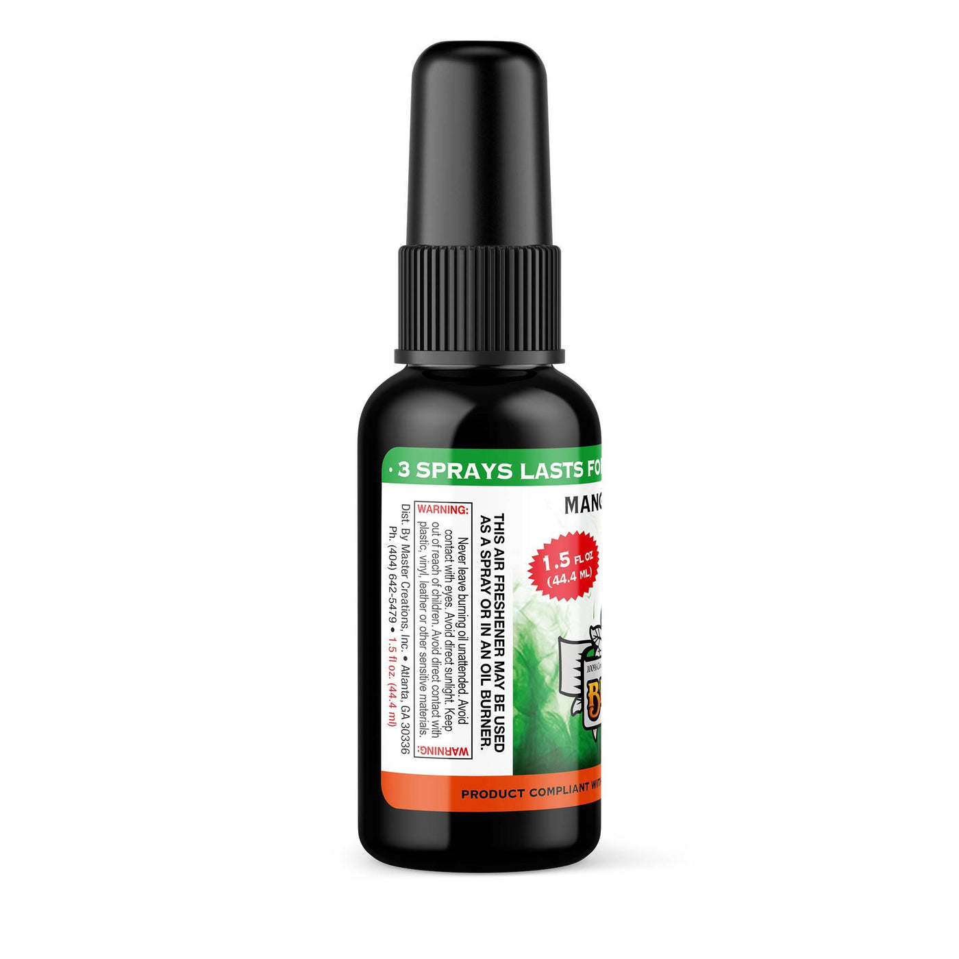 Mango Passion Green Air Freshener Spray - BluntPower Air Freshener