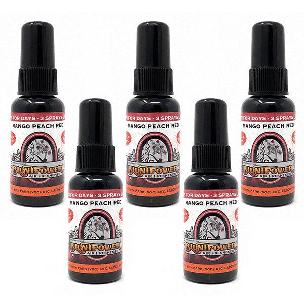 Mango Peach Red Air Freshener Bundle (5 Pack) - BluntPower Air Freshener