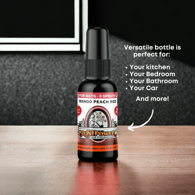 Mango Peach Red Air Freshener Spray - BluntPower Air Freshener