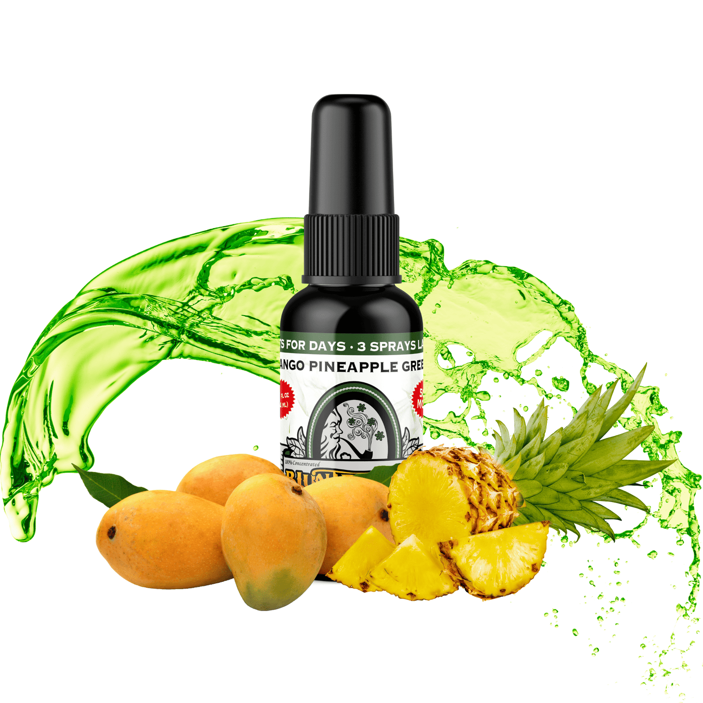 Mango Pineapple Green Air Freshener Spray - BluntPower Air Freshener