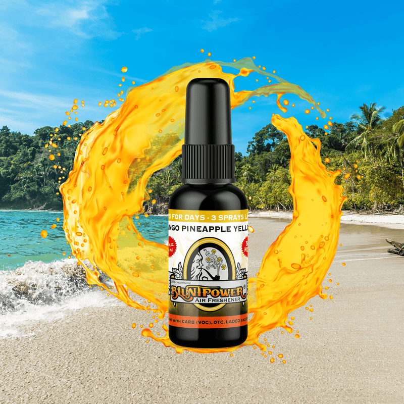 Mango Pineapple Yellow Air Freshener Spray